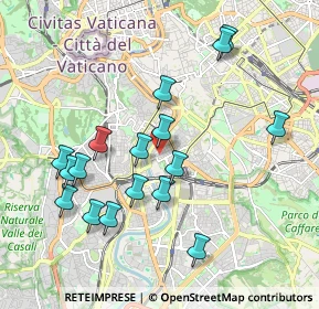Mappa Via Beniamino Franklin, 00153 Roma RM, Italia (2.07588)