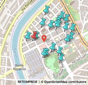 Mappa Via Lorenzo Ghiberti, 00153 Roma RM, Italia (0.2315)