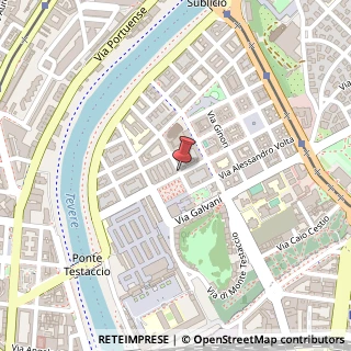 Mappa Via Lorenzo Ghiberti, 19, 00153 Roma, Roma (Lazio)