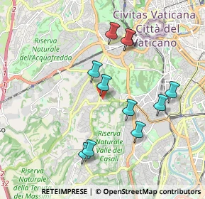 Mappa Via Camillo Serafini, 00164 Roma RM, Italia (1.92273)