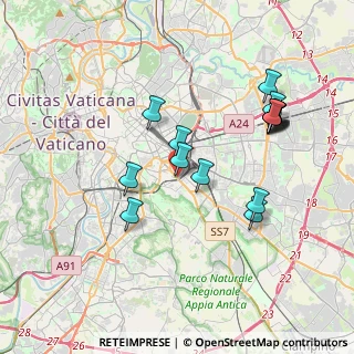 Mappa Piazza di Ponte Lungo, 00183 Roma RM, Italia (3.95938)