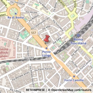 Mappa Via Appia Nuova, 289, 00182 Roma, Roma (Lazio)