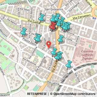 Mappa Via Collazia, 00183 Roma RM, Italia (0.238)