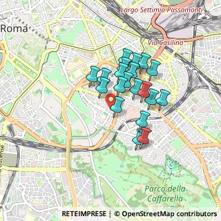Mappa Via Collazia, 00183 Roma RM, Italia (0.6775)