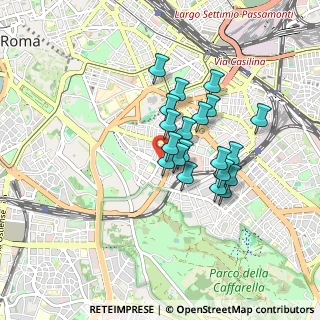 Mappa Via Collazia, 00183 Roma RM, Italia (0.71)
