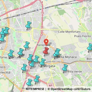 Mappa Via Briareo, 00133 Roma RM, Italia (3.0275)