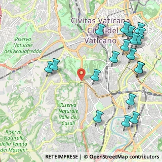 Mappa Circ.ne Gianicolense, 00151 Roma RM, Italia (2.9415)