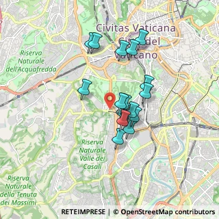 Mappa Circ.ne Gianicolense, 00151 Roma RM, Italia (1.49063)