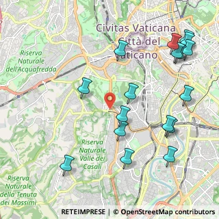 Mappa Circ.ne Gianicolense, 00151 Roma RM, Italia (2.67353)