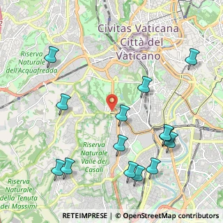 Mappa Circ.ne Gianicolense, 00151 Roma RM, Italia (2.655)