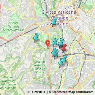 Mappa Circ.ne Gianicolense, 00151 Roma RM, Italia (1.42273)