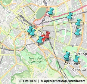 Mappa VIA NOCERA UMBRA 106 DEF, 00181 Roma RM, Italia (2.11833)