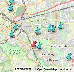 Mappa Via di San Marcellino, 00177 Roma RM, Italia (2.47182)