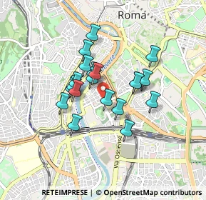 Mappa Via Galvani 51 C, 00153 Roma RM, Italia (0.6915)