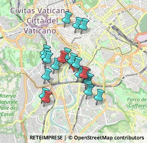 Mappa Via Galvani 51 C, 00153 Roma RM, Italia (1.466)