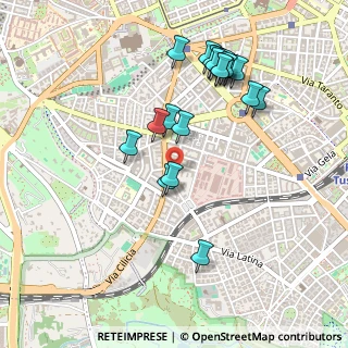 Mappa Piazza Armenia, 00183 Roma RM, Italia (0.523)
