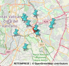 Mappa Via Aulo Plauzio, 00181 Roma RM, Italia (2.99)
