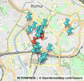 Mappa Piazza Gian Lorenzo Bernini, 00153 Roma RM, Italia (0.718)