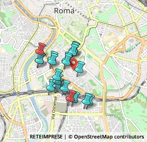Mappa Piazza Gian Lorenzo Bernini, 00153 Roma RM, Italia (0.7205)