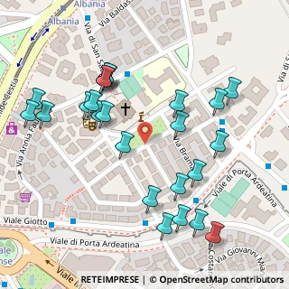 Mappa Piazza Gian Lorenzo Bernini, 00153 Roma RM, Italia (0.13333)