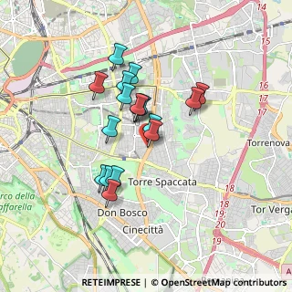 Mappa Piazza degli Ontani, 00172 Roma RM, Italia (1.47176)
