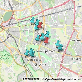 Mappa Piazza degli Ontani, 00172 Roma RM, Italia (1.44667)