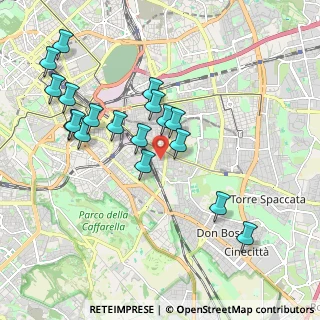 Mappa Via Ciro da Urbino, 00177 Roma RM, Italia (2.08944)
