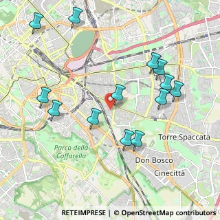 Mappa Via Ciro da Urbino, 00177 Roma RM, Italia (2.31923)
