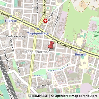 Mappa Via Carlo Della Rocca,  34, 00177 Roma, Roma (Lazio)