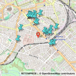 Mappa Via Acqui, 00183 Roma RM, Italia (0.5115)