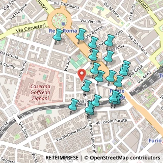 Mappa Largo Don Orione, 00183 Roma RM, Italia (0.2265)