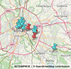 Mappa Viale Alessandrino, 00172 Roma RM, Italia (6.22091)