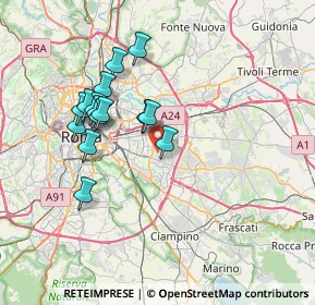 Mappa Viale Alessandrino, 00172 Roma RM, Italia (6.944)