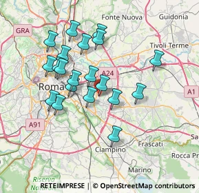 Mappa Alessandrino, 00172 Roma RM, Italia (6.871)