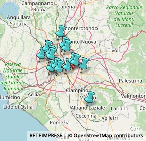 Mappa Alessandrino, 00172 Roma RM, Italia (9.71125)