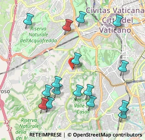 Mappa Via dei Salimbeni, 00164 Roma RM, Italia (2.50125)