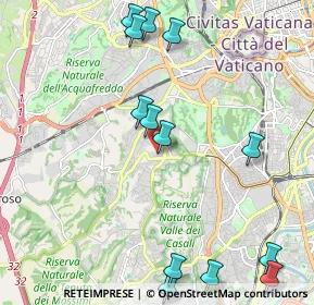 Mappa Via dei Salimbeni, 00164 Roma RM, Italia (2.74385)