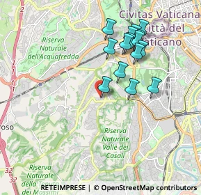 Mappa Via dei Salimbeni, 00164 Roma RM, Italia (1.86733)