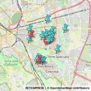 Mappa Via Paliano, 00172 Roma RM, Italia (1.355)