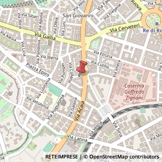 Mappa Via Ercolano, 5, 00183 Roma, Roma (Lazio)