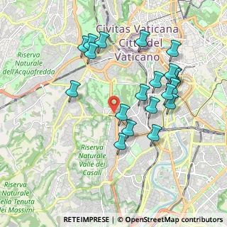 Mappa Via Ottavio Gasparri, 00151 Roma RM, Italia (2.047)