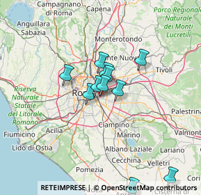 Mappa Via di S. Marcellino, 00177 Roma RM, Italia (11.61636)