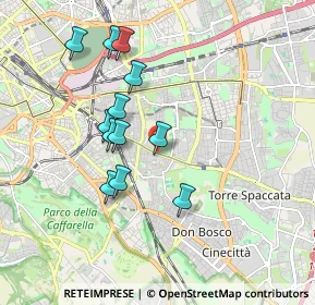 Mappa Via di S. Marcellino, 00177 Roma RM, Italia (1.75167)