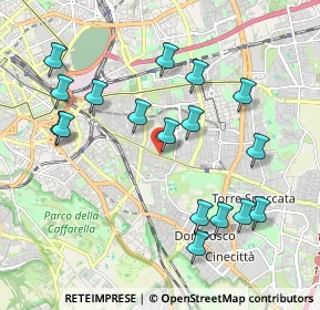 Mappa Via di S. Marcellino, 00177 Roma RM, Italia (2.20765)