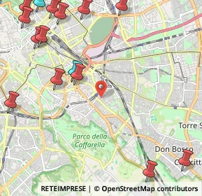 Mappa Viale Amelia, 00181 Roma RM, Italia (3.35667)