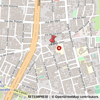 Mappa Via degli Olmi, 33, 00127 Roma, Roma (Lazio)