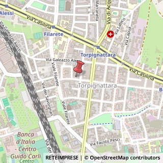 Mappa Via Ciro da Urbino, 24, 00176 Roma, Roma (Lazio)