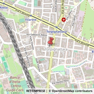 Mappa Via Ciro da Urbino, 9, 00176 Roma, Roma (Lazio)