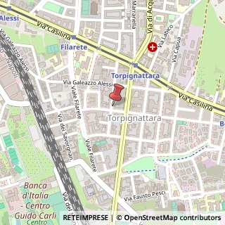 Mappa Via Ciro da Urbino, 12, 00176 Roma, Roma (Lazio)