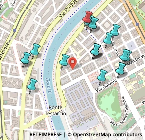 Mappa Via Evangelista Torricelli, 00153 Roma RM, Italia (0.2745)